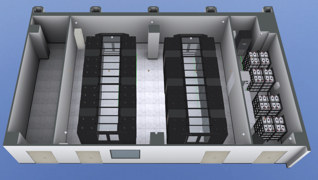 3D机房功能示意图